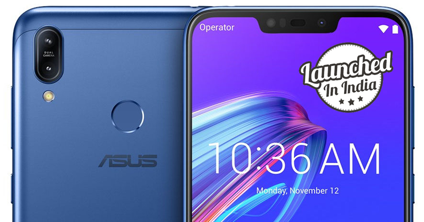 ASUS Zenfone Max M2 Launched in India Starting @ INR 9,999
