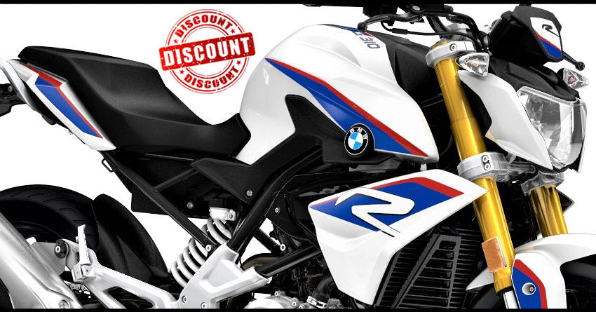 Up to INR 40,000 Cash Discount on BMW G310R & G310GS in India