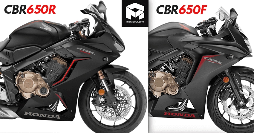 Honda CBR650R vs Honda CBR650F (Quick Comparison)