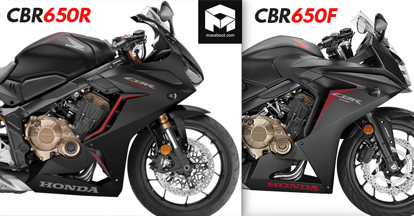 2019 Honda CBR650R vs CBR650F