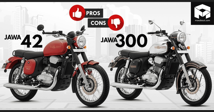 Pros & Cons of Jawa Forty-Two and Jawa Classic 300