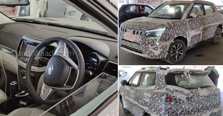 Mahindra XUV300 Exterior & Interior Leaked in a New Set of Photos