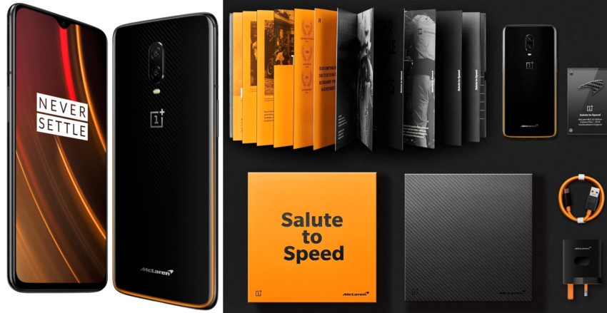 OnePlus 6T McLaren with 10GB RAM Announced for £649 (INR 59,000)