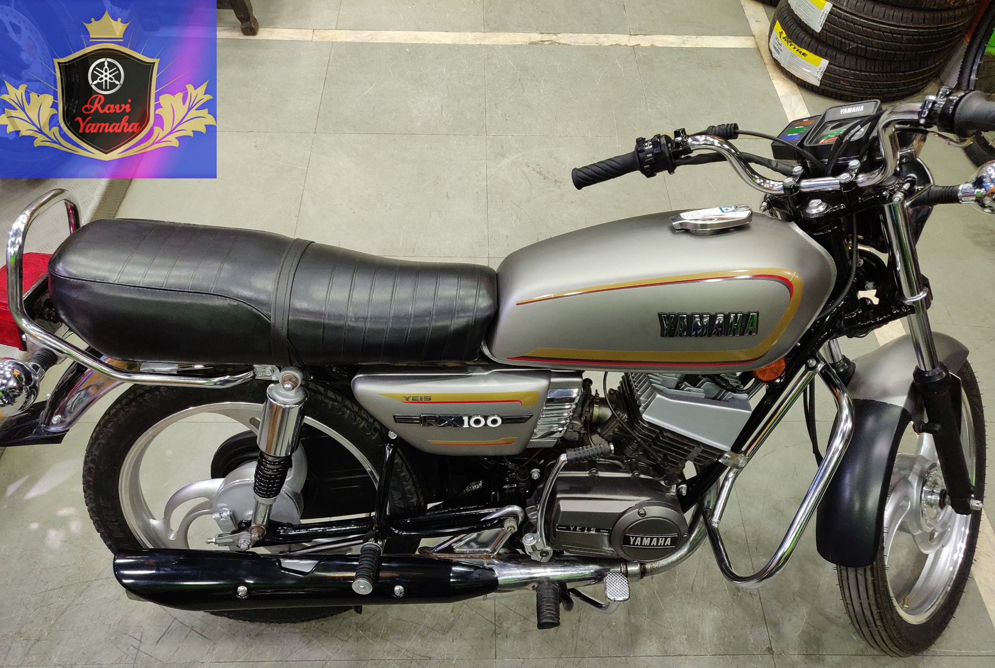 Yamaha RX 100 Restored to a Brand-New Showroom Condition Model - snap