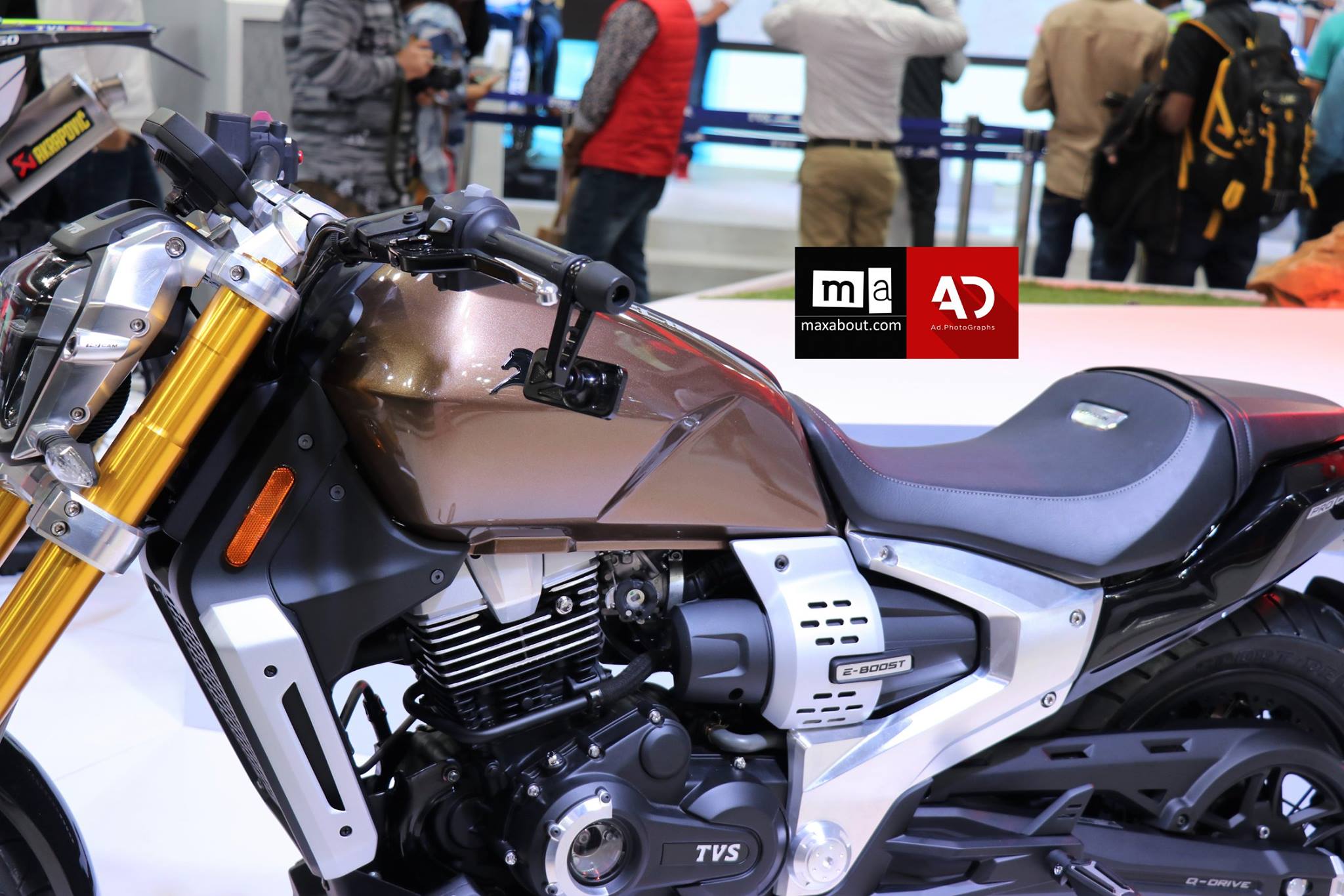 5 Quick Facts About the Upcoming TVS Cruiser Motorcycle - left