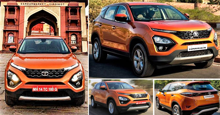 Tata Harrier: New Photos Show What the SUV Looks Like on the Road