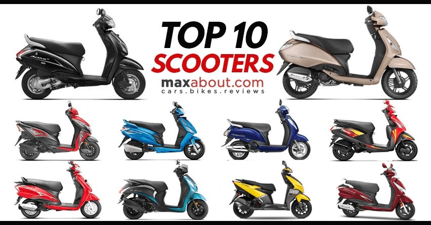 Top 10 Best-Selling Scooters in India (November 2018)