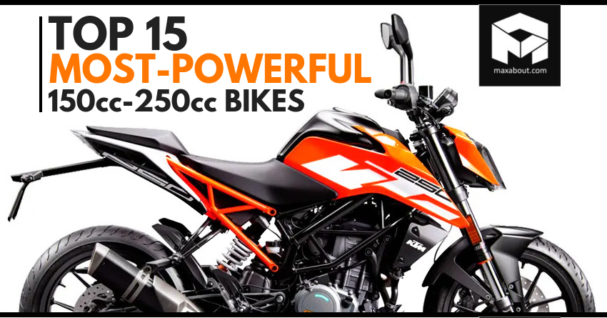 Most-Powerful 150cc-250cc Bikes
