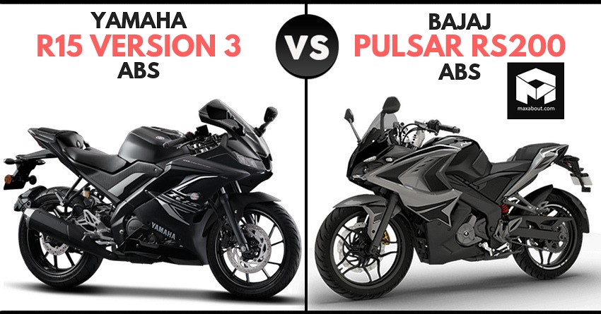 2019 Yamaha R15 V3 ABS vs Bajaj Pulsar RS200 ABS
