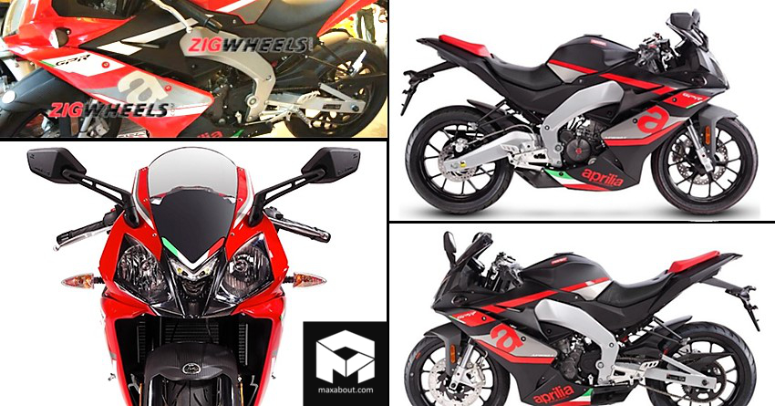Aprilia GPR 150 (RS 150) Spotted Undisguised in India
