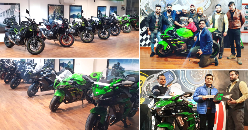 Aurum Kawasaki Delivers 7 Superbikes Including the Mighty Ninja H2 SX