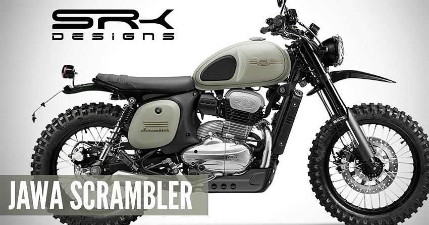Jawa Forty Two Scrambler Imagined by SRK Designs