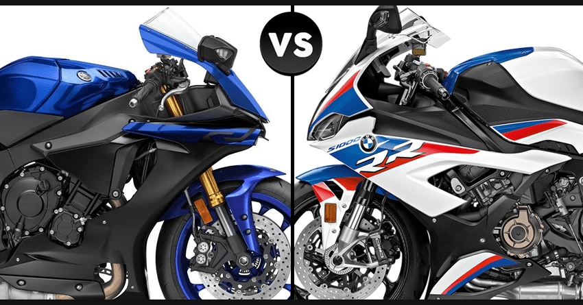 Quick Comparison: Yamaha YZF-R1 vs BMW S1000RR (2019)