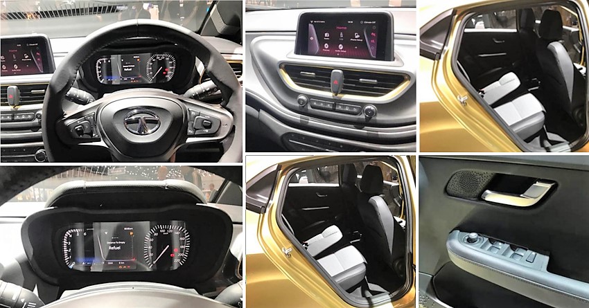 Tata Altroz Interior Fully Revealed in a New Set of Photos