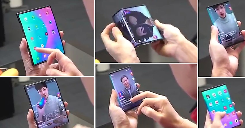 Xiaomi Reveals World's 1st Double Foldable Smartphone Concept