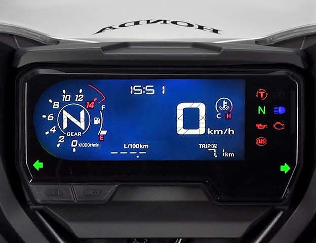 2019 Honda CBR650R Instrument Console