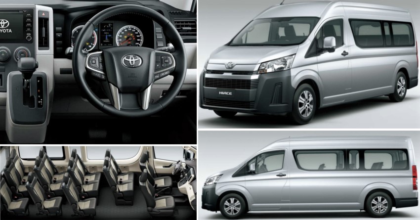 2019 Toyota Hiace Premium MPV Officially Unveiled