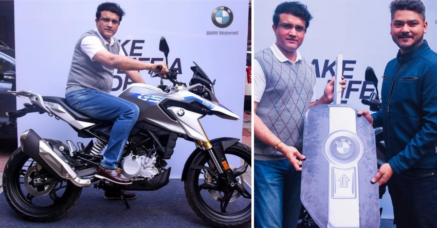Indian Cricketer Sourav Ganguly Buys a BMW G310GS for INR 3.49 Lakh