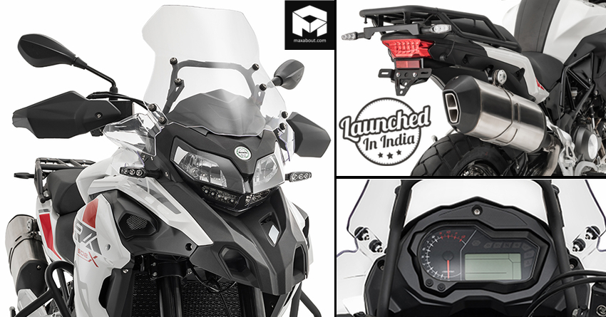 Benelli TRK 502X Launched in India @ INR 5,40,000
