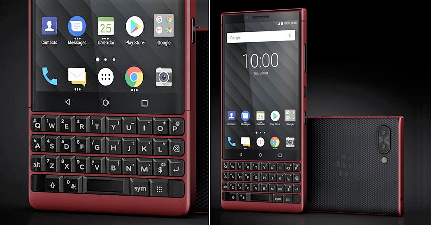 BlackBerry KEY2 Red Edition Announced at $749 (INR 53,200)