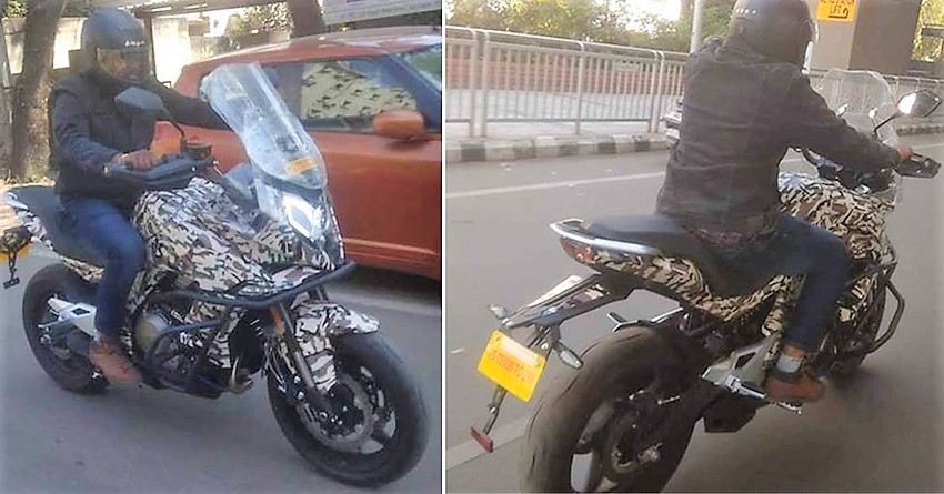 CFMoto 650MT Adventure Tourer Spotted Testing in India