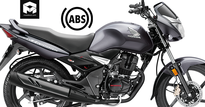 Honda CB Unicorn 150 ABS Launched @ INR 78,815