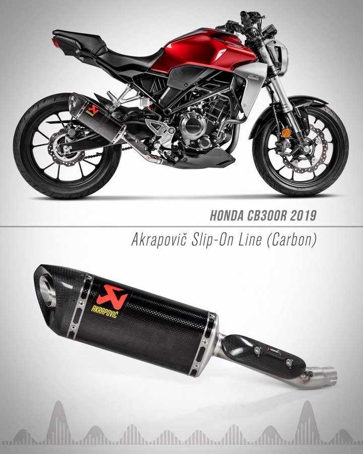 Honda CB300R Gets Akrapovic Exhaust