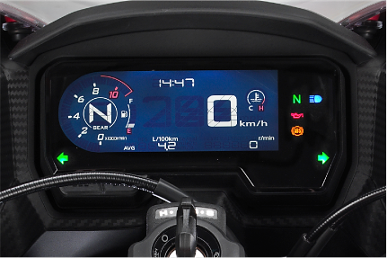 2019 Honda CBR400R Console