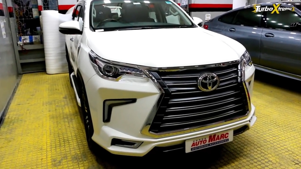 This Toyota Fortuner Is Inspired By The Lexus LX570 - Live Photos - landscape