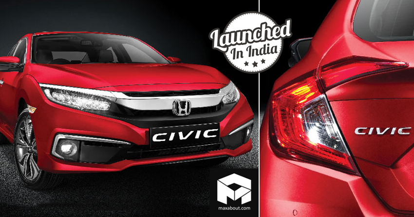 New Honda Civic Sedan Launched in India @ INR 17.69 Lakh