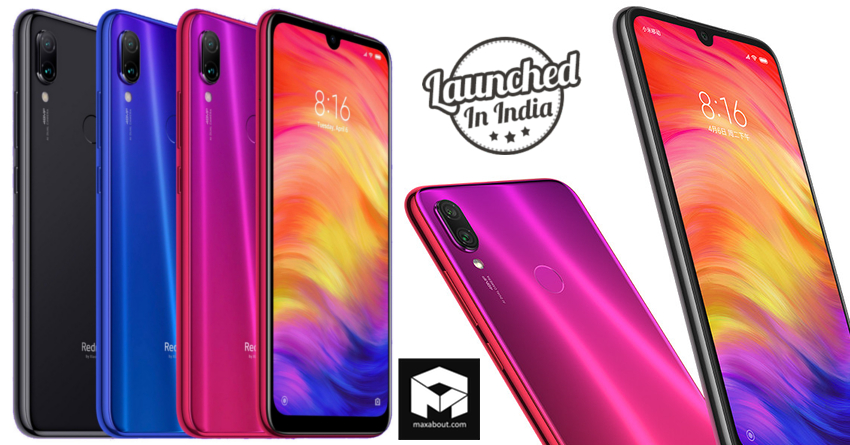 Xiaomi Redmi Note 7 Pro Launched in India @ INR 13,999