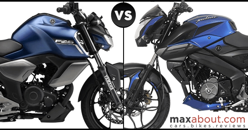 Quick Comparison: Yamaha FZS V3 vs Bajaj Pulsar NS160