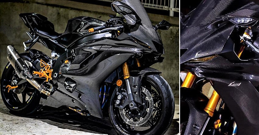 Meet Perfectly Modified Yamaha R6 Carbon Edition