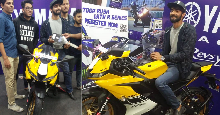 Meet Customized Yellow Yamaha R15 V3 by Perfect Riders