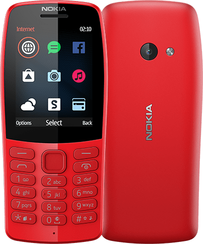 Nokia 210 in Red