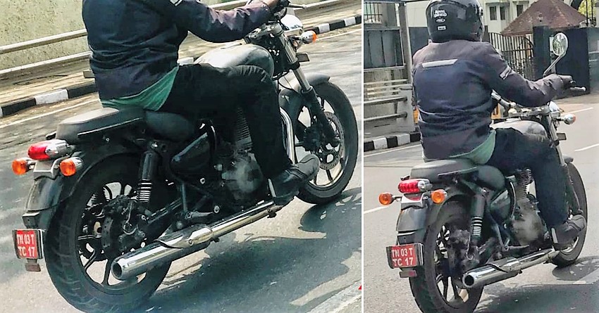 2020 Royal Enfield Thunderbird Spotted Testing in India