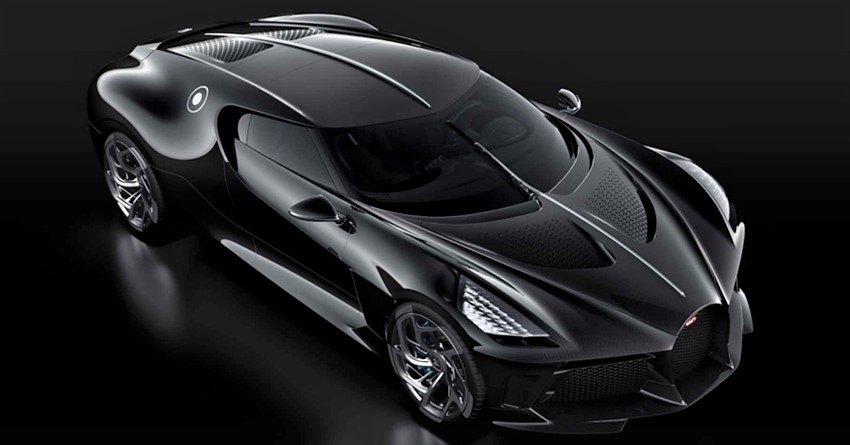 Bugatti La Voiture Noire Unveiled; Sold at $18.7 Million (INR 132 Crore)