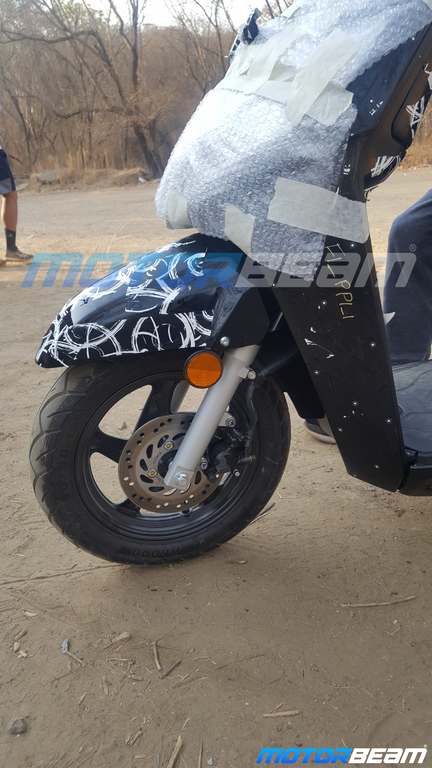 Honda Activa 6G Spotted Testing in India for the First Time - frame