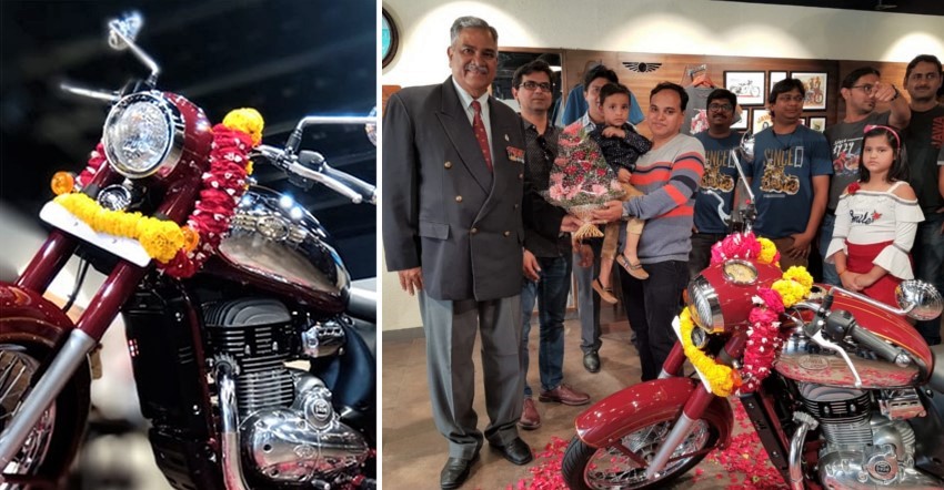 Jawa Deliveries Begin in India; 1st Motorcycle Delivered