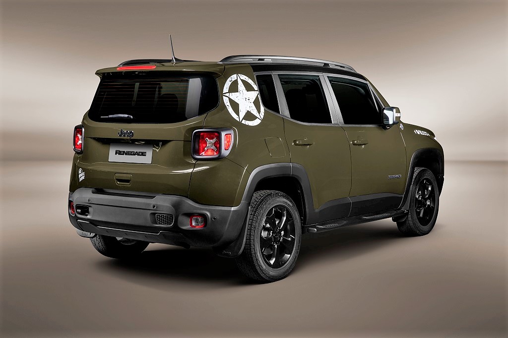 Jeep Renegade Willys Rear 3-Quarter