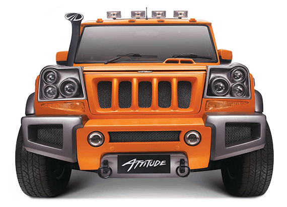 Meet Officially Upgraded Mahindra Bolero Attitude Featuring a Quad Exhaust System - pic