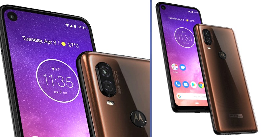 Motorola One Vision with Punch Hole Screen Camera Leaked