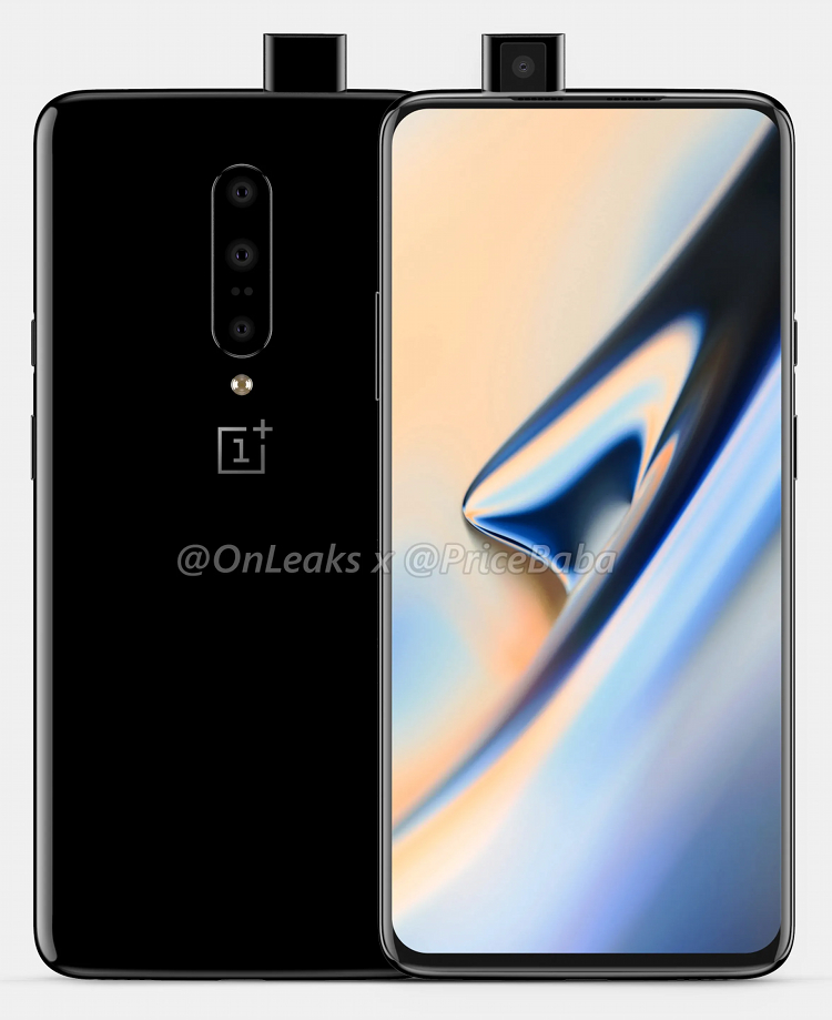 Rendered Image of OnePlus 7 Pro