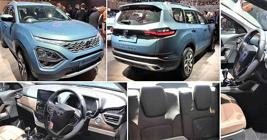Tata Buzzard 7-Seater SUV (H7X) Officially Revealed