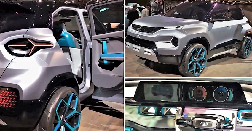 Tata H2X Concept (Hornbill) Micro SUV Officially Unveiled