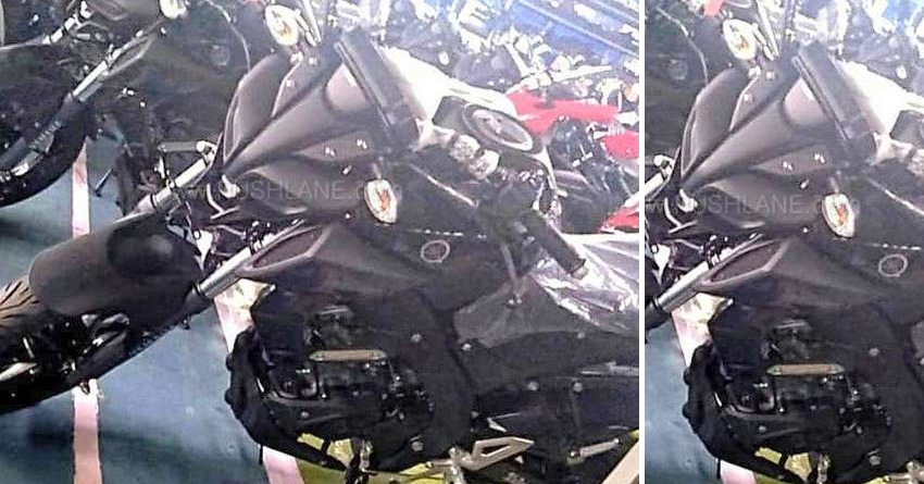 Yamaha MT-15 Darknight Spotted Ahead of Official Launch