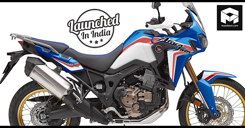 2019 Honda Africa Twin Launched in India @ INR 13.50 Lakh