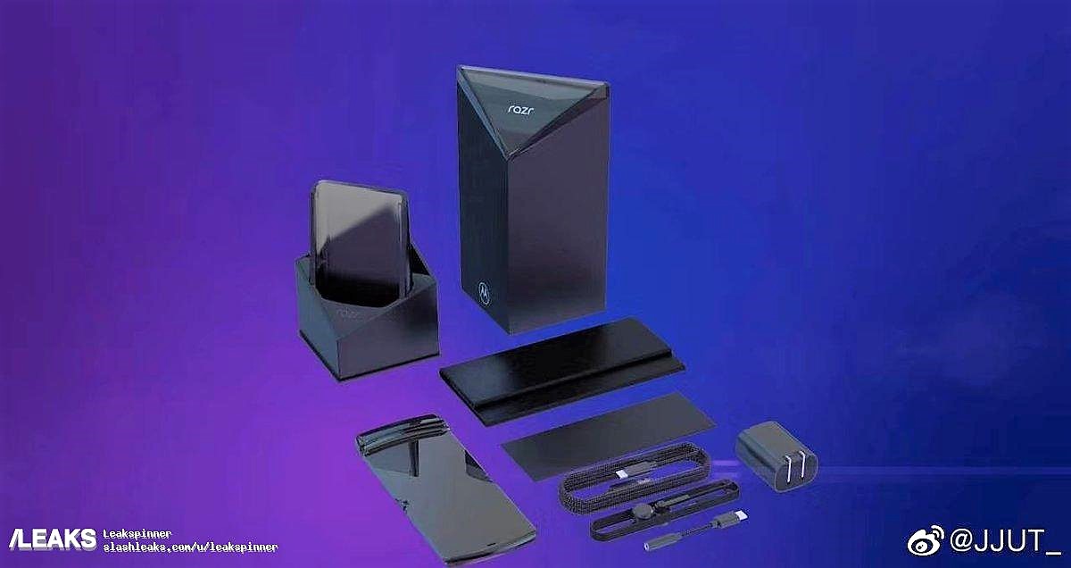 2019 Motorola Razr Box Contents