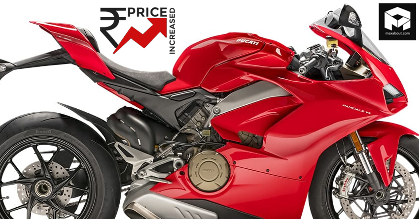 Ducati Panigale V4 Price Increased by INR 2.13 Lakh in India