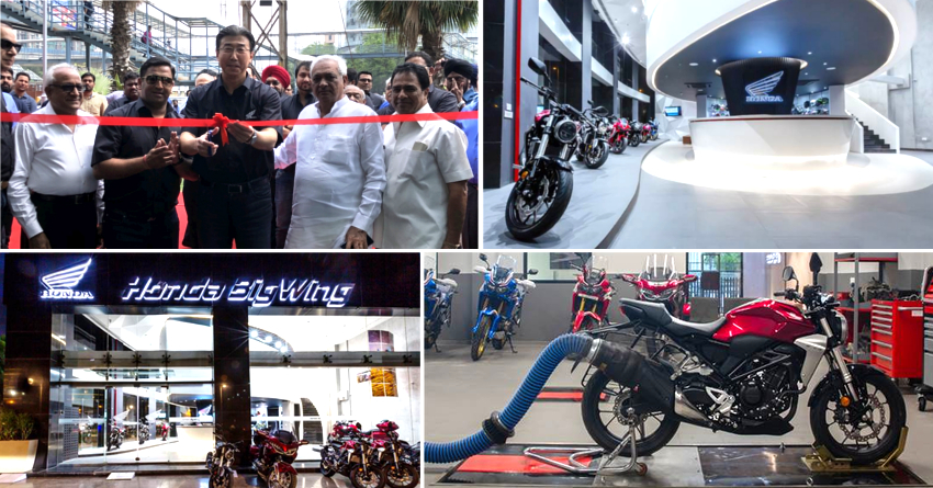 1st Honda BigWing Dealership Inaugurated in India